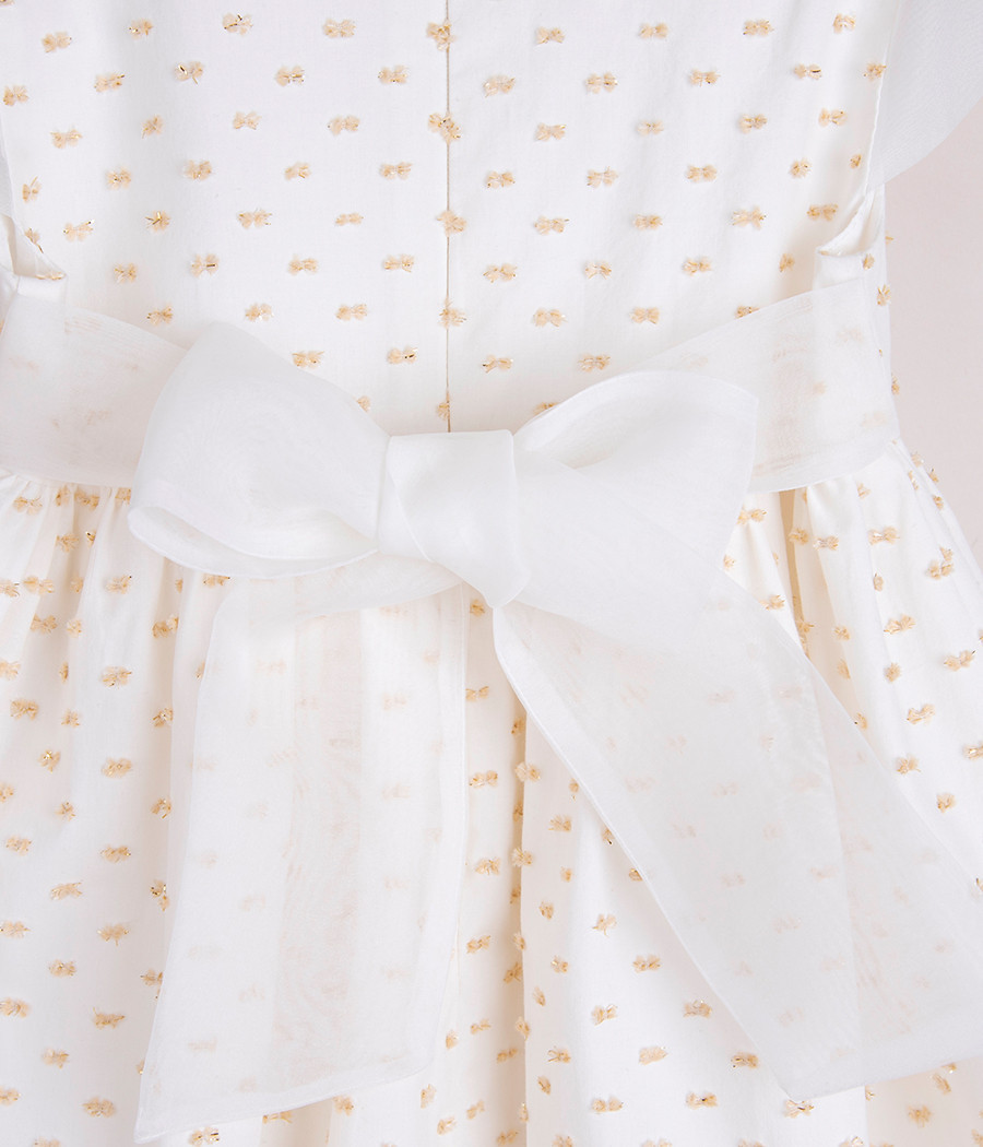 Sukienka dla dziewczynki na wyjątkowe okazje z kokardą - minimi