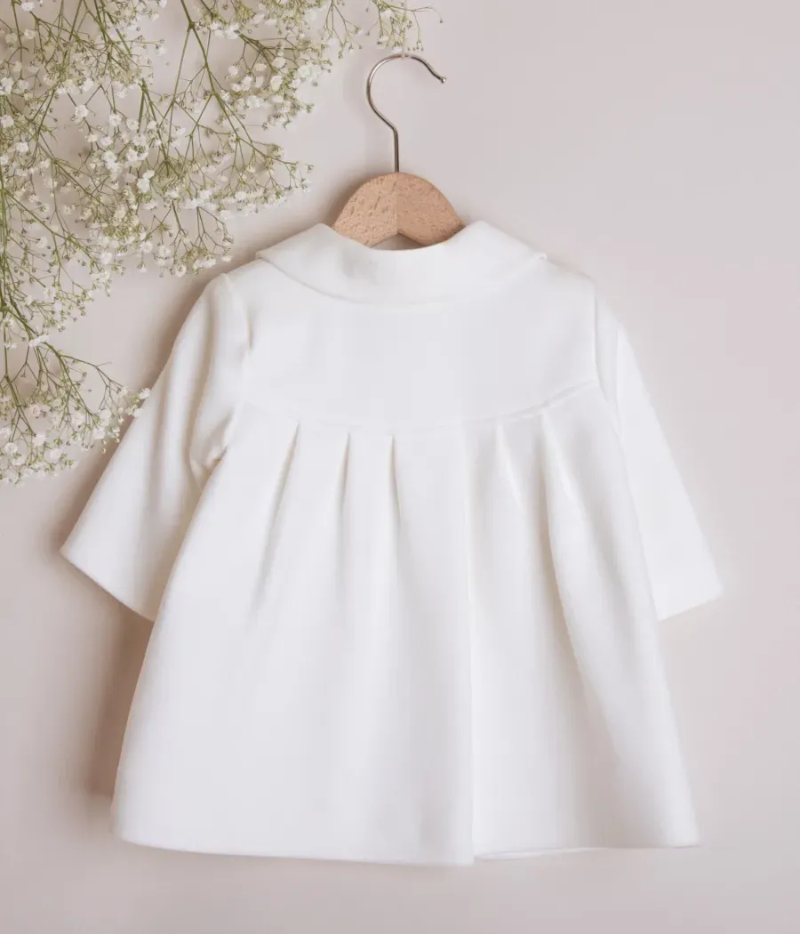 Płaszczyk do chrztu dla dziewczynki - minimi