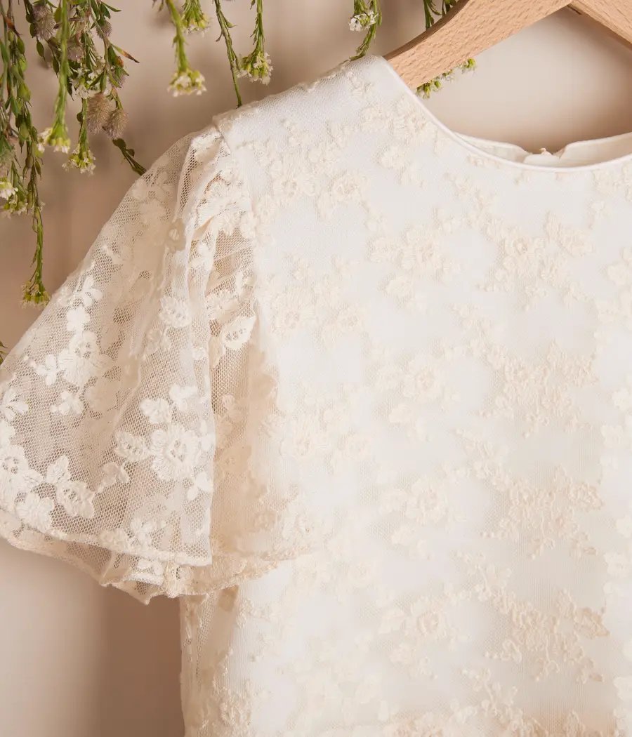 Sukienka koronkowa dla dziewczynki na wyjątkowe okazje - minimi