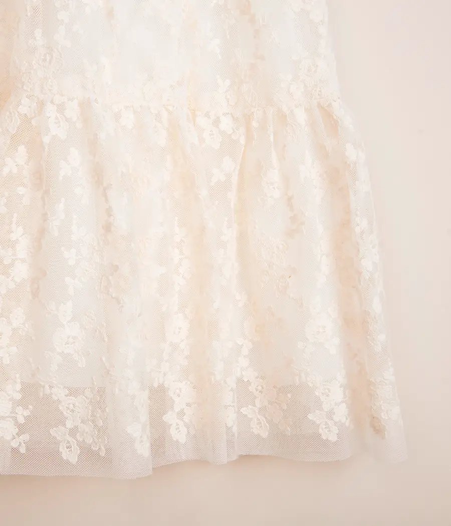 Sukienka koronkowa dla dziewczynki na wyjątkowe okazje - minimi