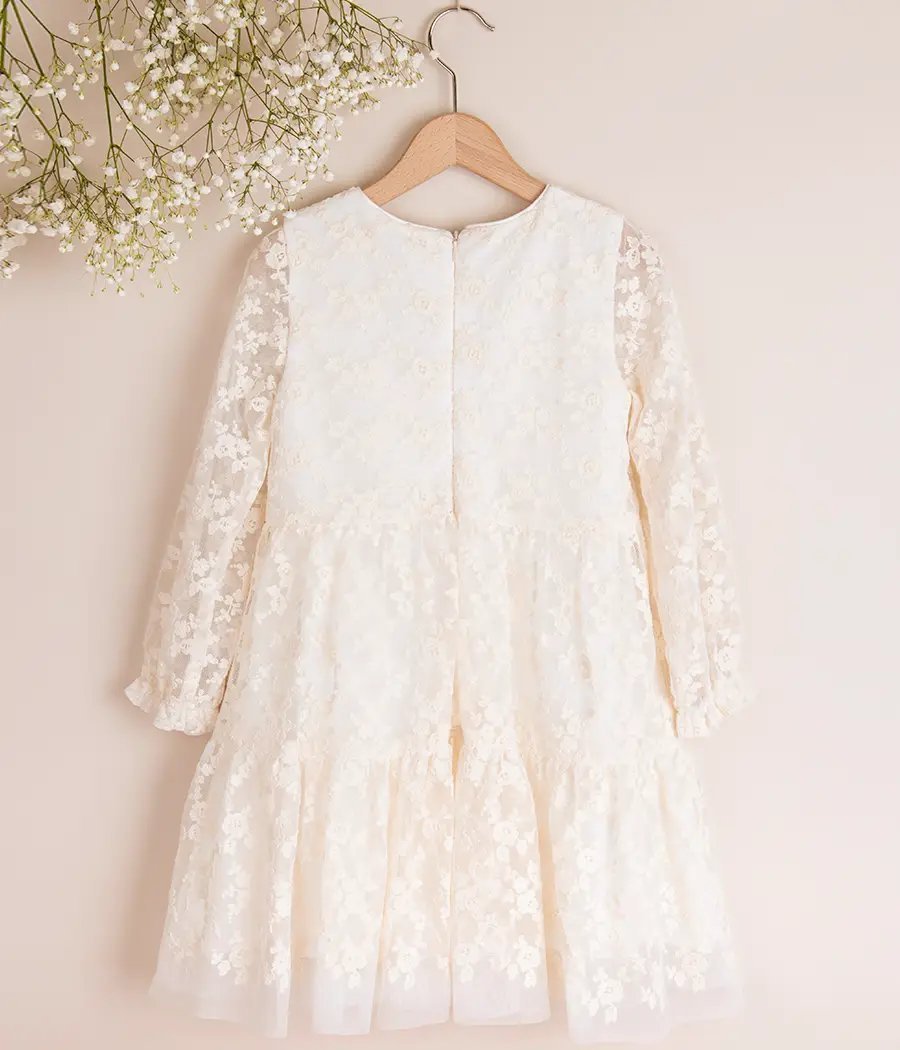 Sukienka koronkowa dla dziewczynki na wyjątkowe okazje - minimi