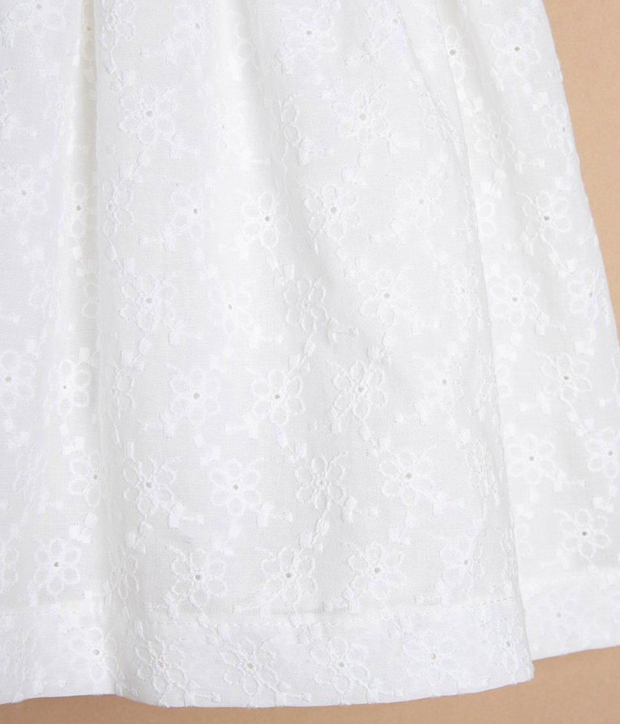 Sukienka niemowlęca elegancka z bawełny w kwiatuszki - minimi