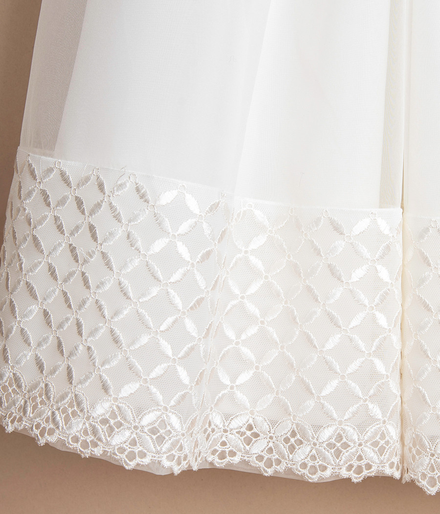 Sukienka kremowa dla dziewczynki Nina - minimi