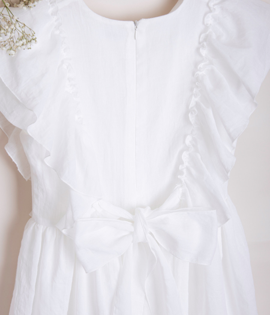 Subtelna sukienka dla dziewczynki na wyjątkowe okazje - minimi