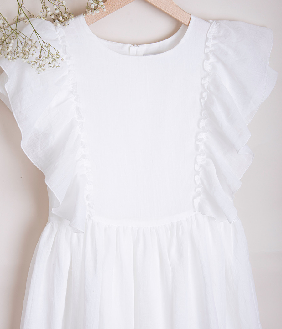 Subtelna sukienka dla dziewczynki na wyjątkowe okazje - minimi