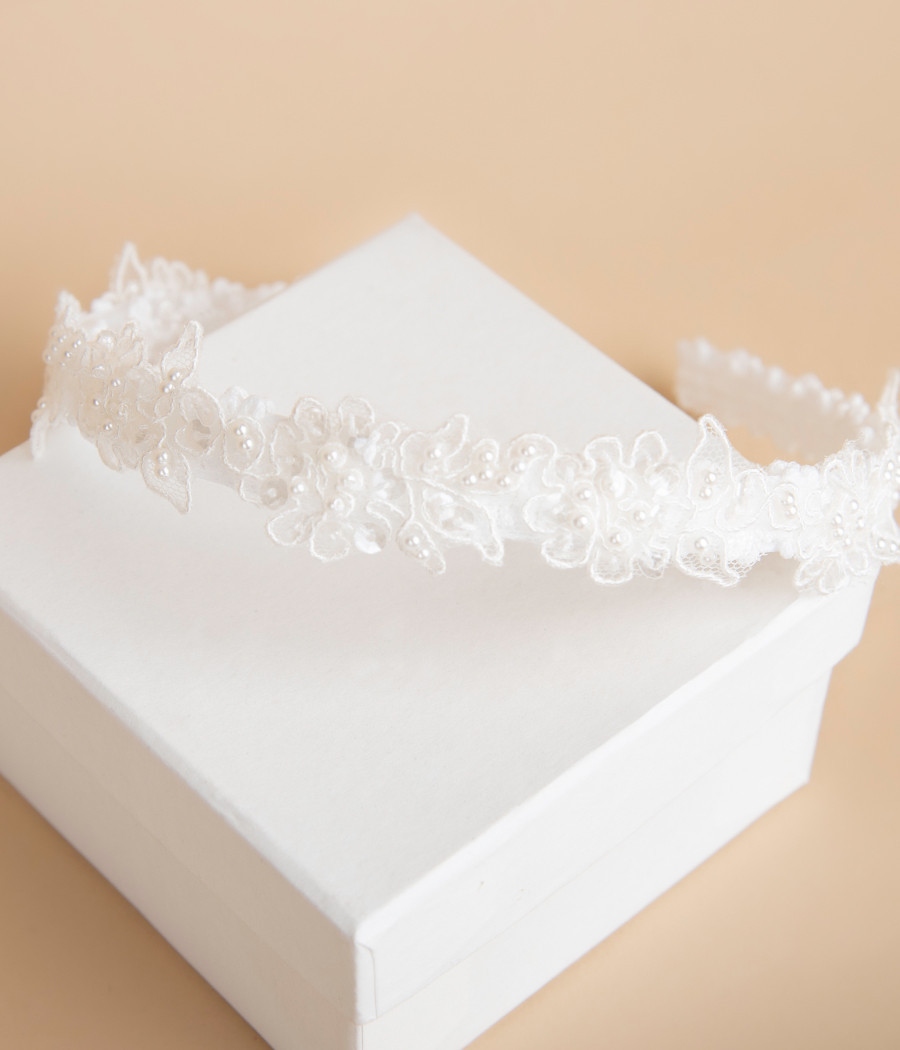 Opaska komunijna dla dziewczynki - minimi