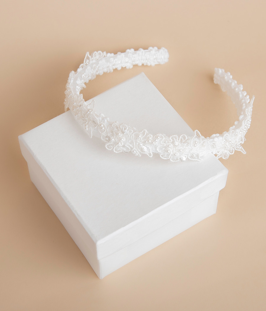 Opaska komunijna dla dziewczynki - minimi