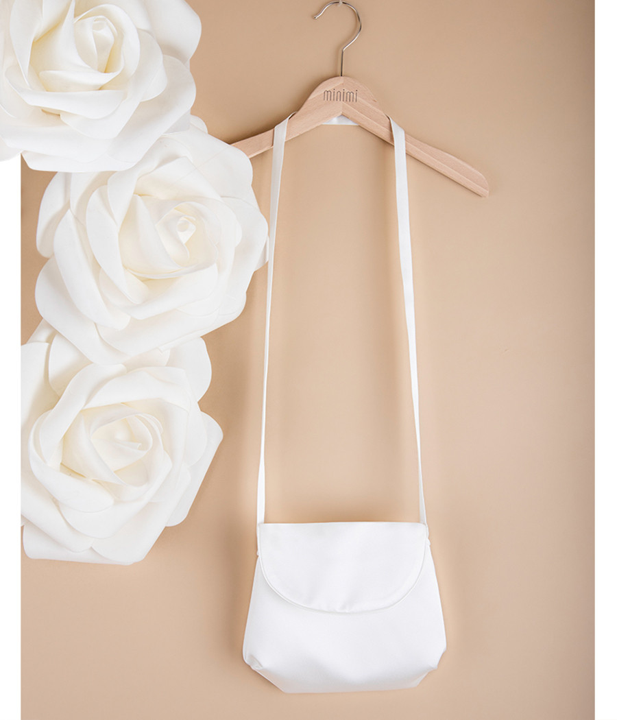 Torebka komunijna z długim paskiem