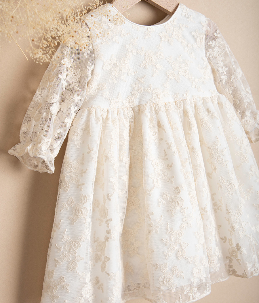 Sukienka koronkowa niemowlęca Leonia - minimi