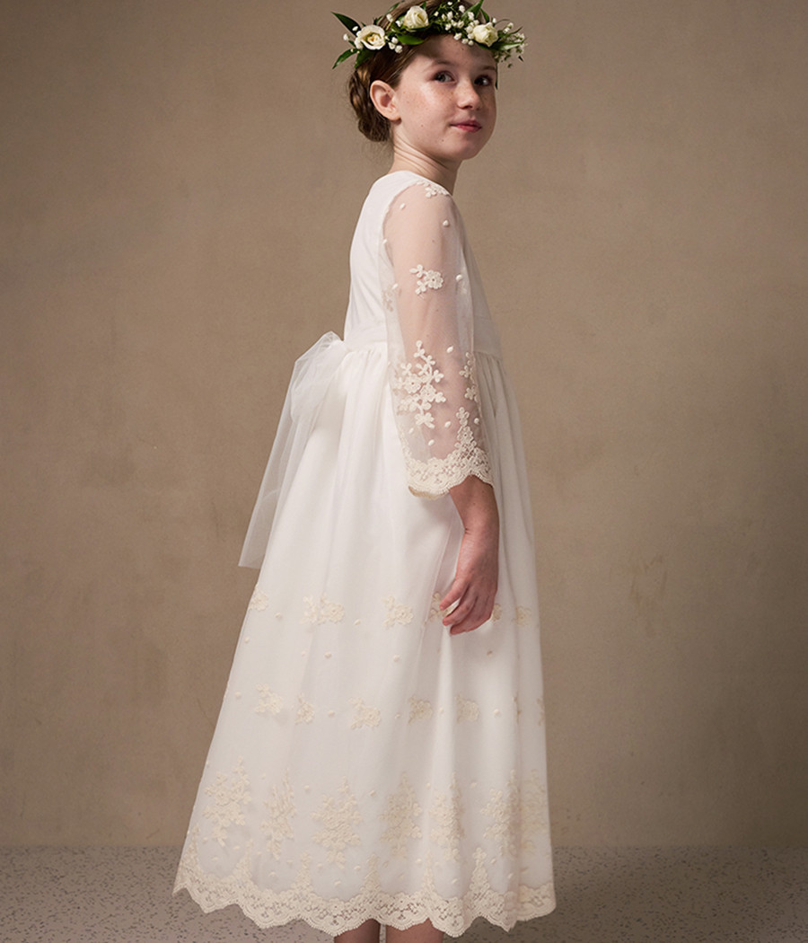 Sukienka koronkowa dla dziewczynki Ofelia - minimi