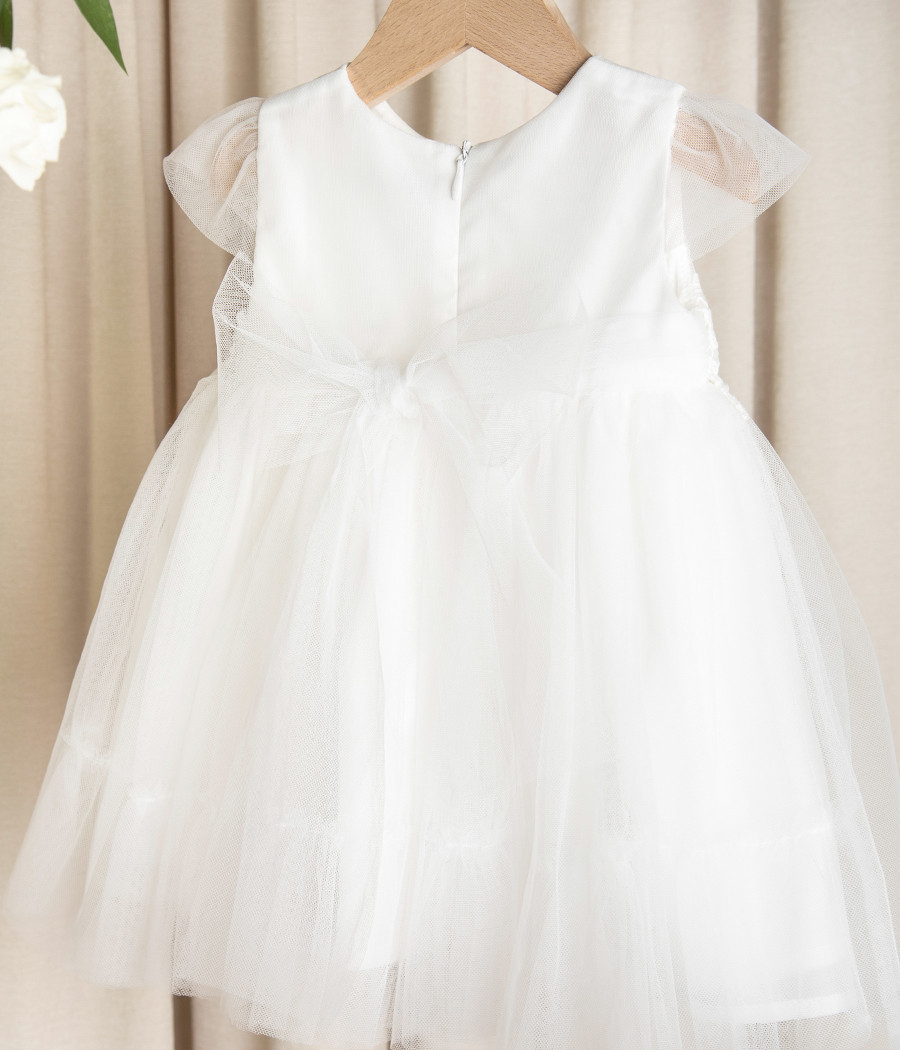 Elegancka sukienka tiulowa dla niemowlaka - minimi
