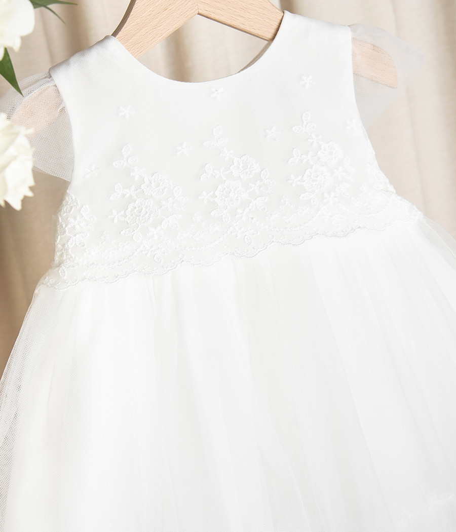 Elegancka sukienka tiulowa dla niemowlaka - minimi