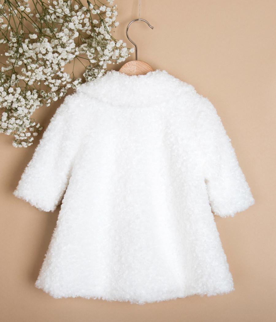 Płaszczyk do chrztu dla dziewczynki - minimi