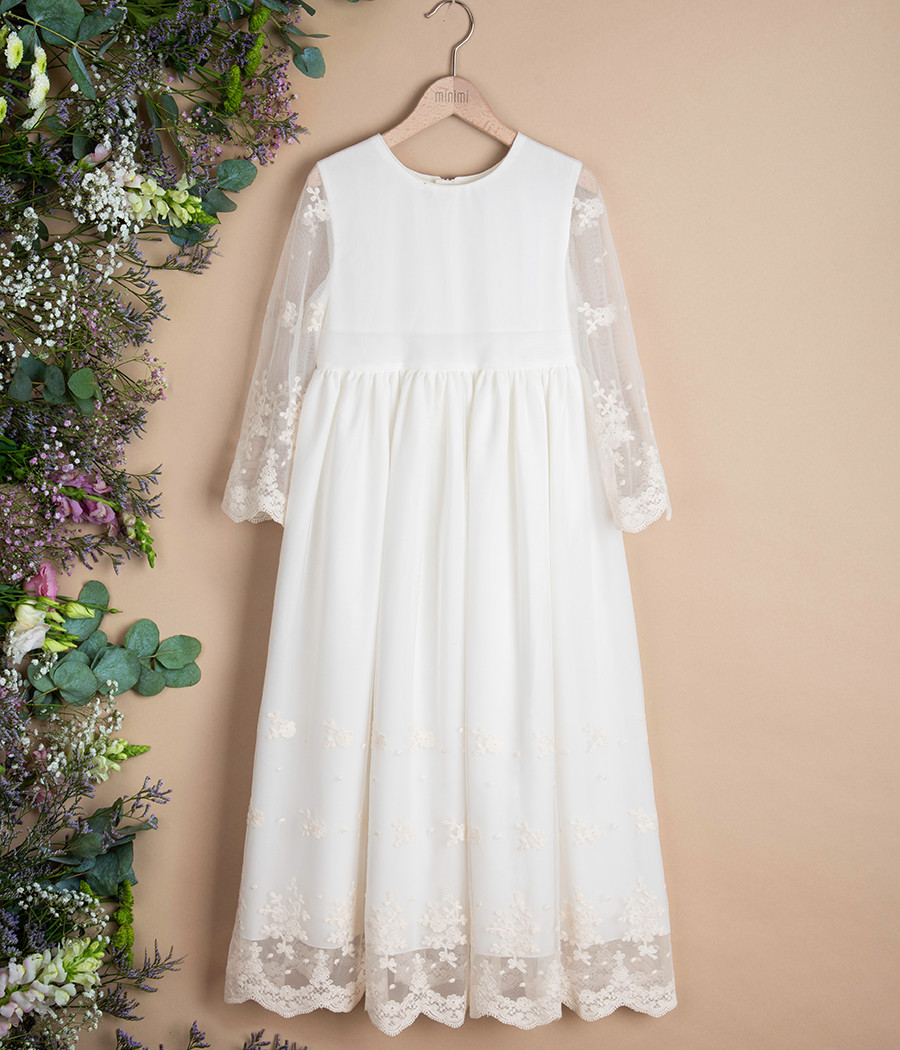 Sukienka koronkowa dla dziewczynki Ofelia - minimi