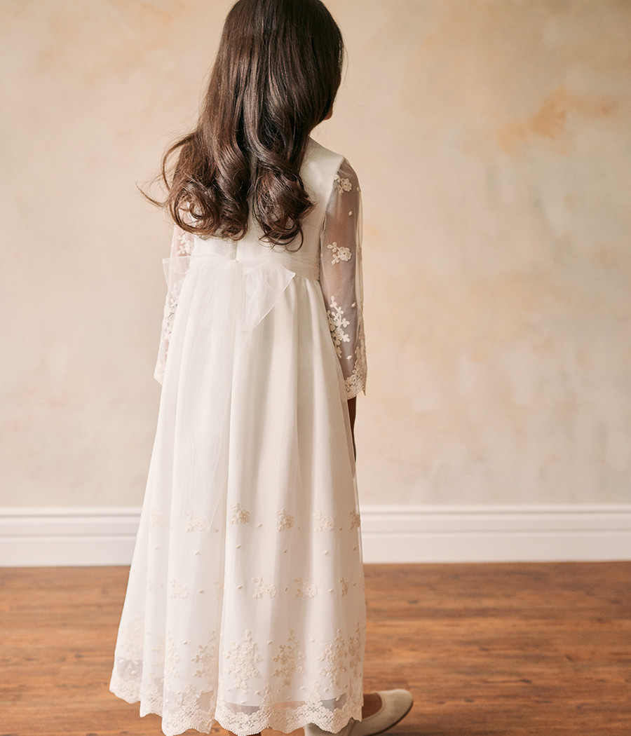 Sukienka koronkowa dla dziewczynki Ofelia - minimi