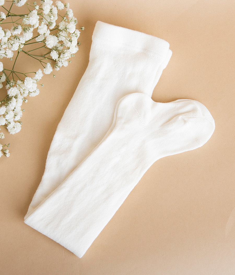 Rajstopki do chrztu gładkie Condor