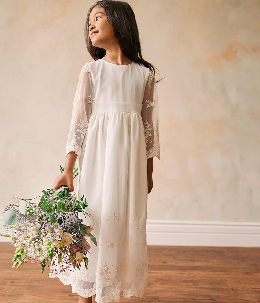 Sukienka koronkowa dla dziewczynki Ofelia - minimi