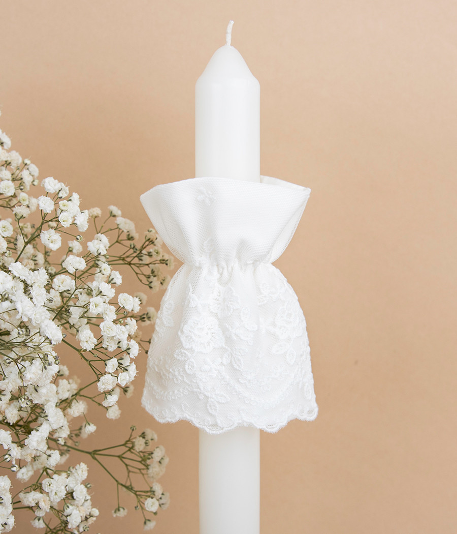 Profitka na święcę koronkowa do chrztu lub na komunię - minimi