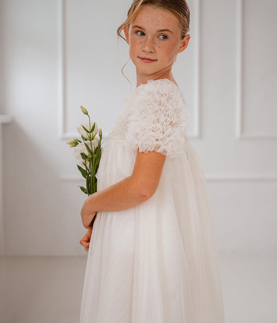 Sukienka tiulowa dla dziewczynki na wyjątkowe okazje - minimi