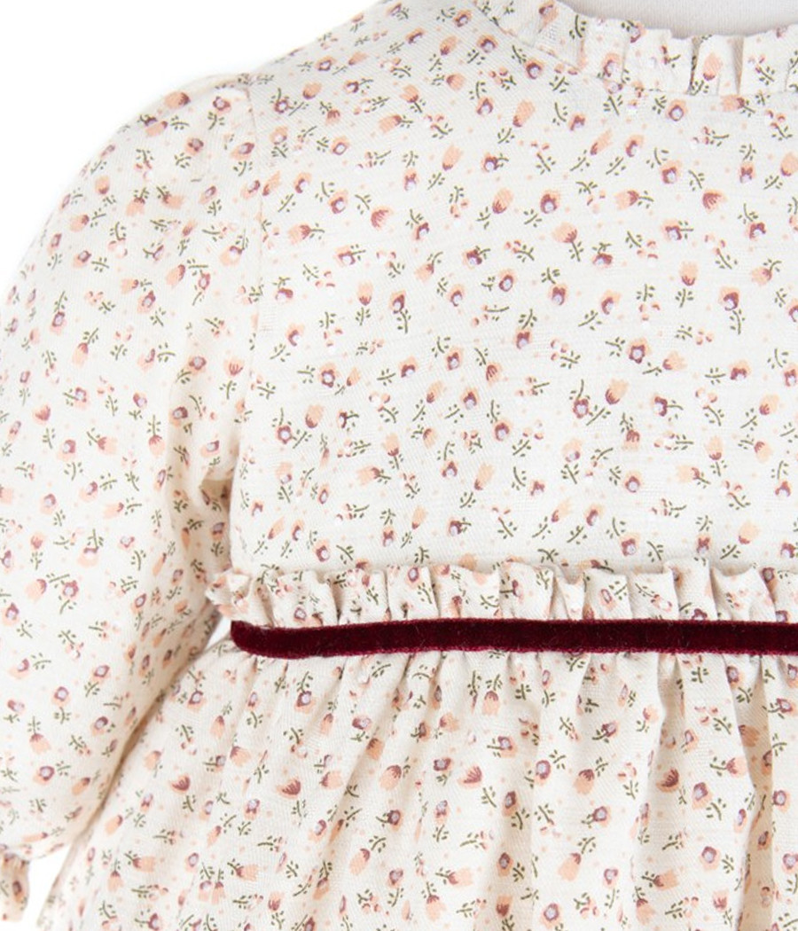 Naturalna sukienka dziecięca na wyjątkowe okazje -  minimi